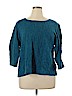 Croft & Barrow Blue 3/4 Sleeve Top Size 2X - photo 1