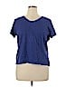 Jaclyn Smith Purple Short Sleeve Top Size XXL - photo 1