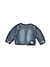The Children's Place 100% Cotton Solid Blue Denim Jacket Size 9-12 mo - photo 2
