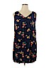Gap 100% Rayon Blue Casual Dress Size XL - photo 1