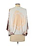 Young Fabulous & Broke 100% Rayon Tan 3/4 Sleeve Top Size XS - photo 2