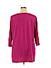 Joan Rivers Pink 3/4 Sleeve Top Size XL - photo 2