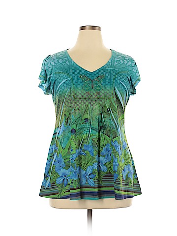 One World Short Sleeve Top (view 1)