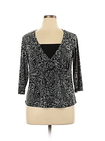 Briggs New York 3/4 Sleeve Top (view 1)