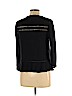 Rebecca Taylor 100% Linen Black Long Sleeve Top Size L - photo 2
