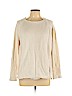 Lucky Brand 100% Cotton Ivory Sweatshirt Size L - photo 1