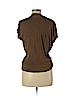 H&M 100% Rayon Brown Sleeveless Top Size M - photo 2