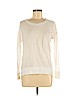 Vince. 100% Cotton White Long Sleeve T-Shirt Size S - photo 1