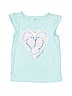 Gymboree 100% Cotton Blue Short Sleeve T-Shirt Size 7 - photo 1