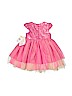 Bonnie Baby 100% Polyester Pink Special Occasion Dress 9-12 MO / 12 MO - photo 2