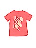 Nike 100% Cotton Graphic Red Short Sleeve T-Shirt Size S (youth) - photo 1