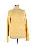 Bill Blass 100% Cotton Yellow Pullover Sweater Size XL - photo 1