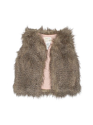 Crewcuts Outlet Faux Fur Vest (view 1)