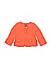 Baby Gap Outlet 100% Cotton Solid Orange Cardigan Size 18-24 mo - photo 1