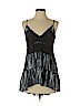 BCBGMAXAZRIA 100% Silk Black Sleeveless Silk Top Size S - photo 1