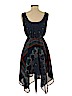 Bebop 100% Polyester Black Casual Dress Size S - photo 2