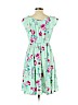 Torrid 100% Rayon Green Casual Dress Size Lg Plus (0) - photo 2