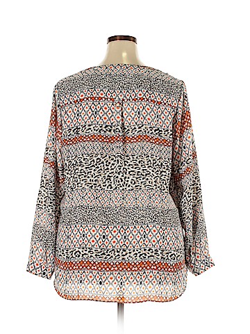 Lifestyle Attitude Long Sleeve Blouse (view 2)