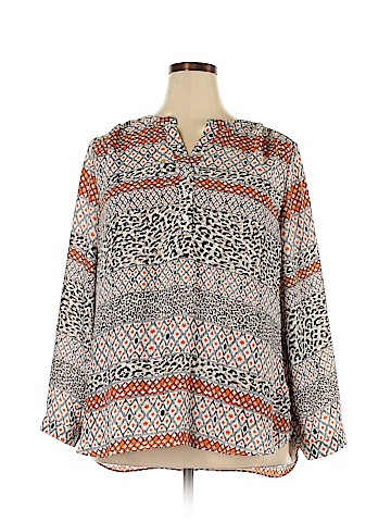 Lifestyle Attitude Long Sleeve Blouse (view 1)