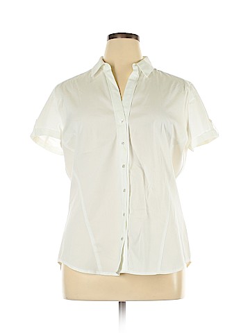 7th Avenue Design Studio New York & Company Short Sleeve Blouse (view 1)