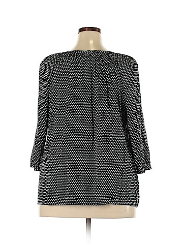 Anne Carson 3/4 Sleeve Blouse (view 2)