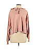 H&M 100% Cotton Pink Pullover Hoodie Size Med - Lg - photo 1