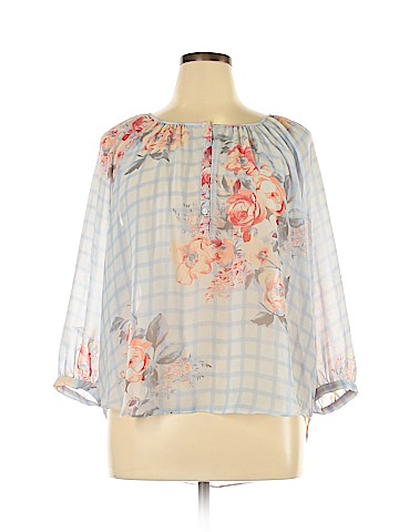 Lauren Conrad 3/4 Sleeve Blouse (view 1)