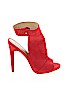 Just Fab Red Heels Size 7 1/2 - photo 1