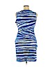 Ellen Tracy Blue Casual Dress Size 14 - photo 2