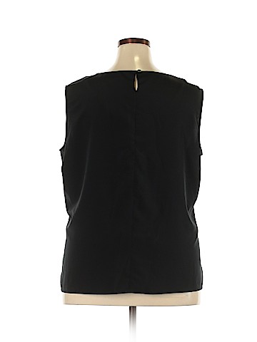 KR Essentials Petite Sleeveless Blouse (view 2)