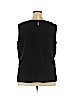 KR Essentials Petite 100% Polyester Black Sleeveless Blouse Size 2X - photo 2