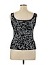 White House Black Market 100% Cotton Black Sleeveless Top Size XL - photo 2