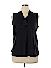Dana Buchman Black Sleeveless Top Size XL - photo 1