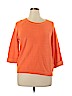 Belford 100% Cotton Orange Pullover Sweater Size XL - photo 1
