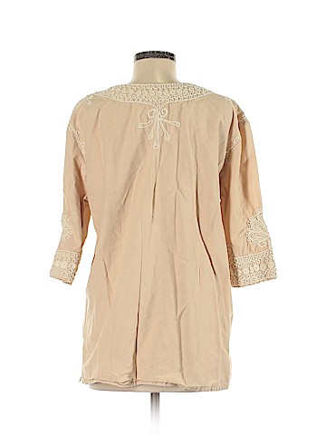 Calypso St. Barth 3/4 Sleeve Top (view 2)