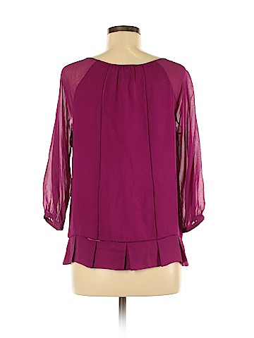 Diane von Furstenberg 3/4 Sleeve Silk Top (view 2)
