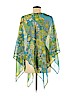 Avenue 100% Polyester Blue Poncho One size - photo 2