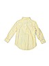 Ralph Lauren 100% Cotton Stripes Yellow Long Sleeve Button-Down Shirt Size 3T - photo 2