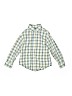 Arizona Jean Company 100% Cotton Green Long Sleeve Button-Down Shirt Size L (youth) - photo 1