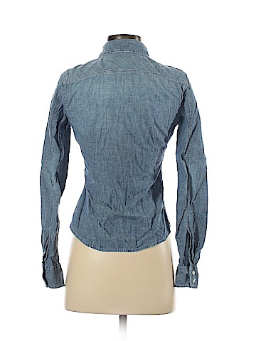 American Eagle Outfitters Long Sleeve Button-Down Shirt (view 2)