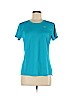 Nike 100% Polyester Blue Active T-Shirt Size M - photo 1