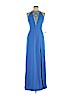 Speechless Blue Cocktail Dress Size 7 - photo 1