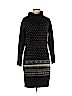 BCBGMAXAZRIA 100% Acrylic Black Casual Dress Size M - photo 1