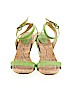 Bandolino Green Wedges Size 8 1/2 - photo 2