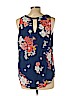 Old Navy 100% Rayon Blue Sleeveless Top Size XL - photo 2