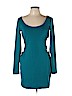 Rampage Blue Casual Dress Size L - photo 1