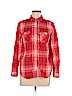 Levi's 100% Cotton Red Long Sleeve Button-Down Shirt Size M - photo 1