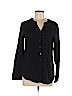 Zanzea Collection 100% Cotton Black Long Sleeve Button-Down Shirt Size M - photo 1