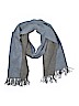 Lafayette 148 New York Solid Blue Scarf One size - photo 1
