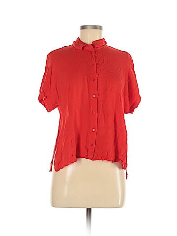 H&M Short Sleeve Button-Down Shirt (view 1)